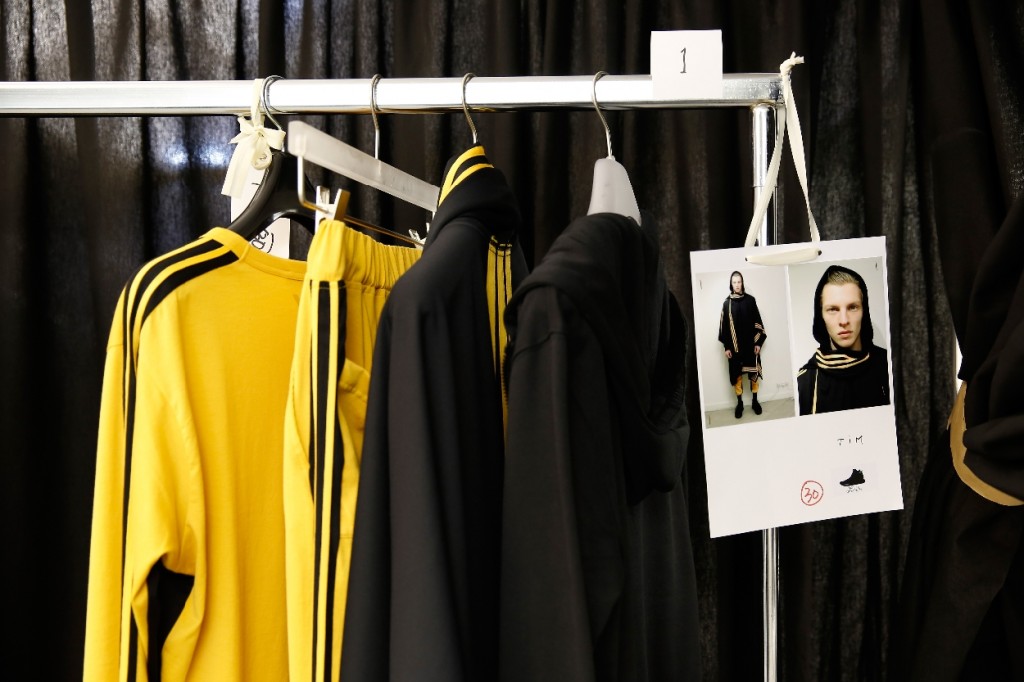 Y-3 : Backstage - Paris Fashion Week - Menswear F/W 2014-2015